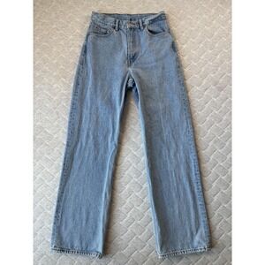 Dr Denim Jeans Womens 29/32 Blue Echo Stream Light Retro Straight Revolve High